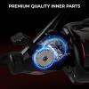 image:imageKastKing Sharky Baitfeeder III Spinning Reel 101 Shielded Stainless Steel BB  Carbon Fiber Drag for Live Liner Bait Fishing Action3000