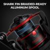 image:imageKastKing Sharky Spinning Reel  521 amp 621 Gear Ratios Carbon Fiber Drag 33395LB 101 Stainless Bearings Lightweight Nylitech Body Oversize Shaft for Saltwater amp Freshwater521Sharky III
