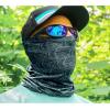 image:imageKastKing Sol Armis Neck Gaiter  UPF 50 Face Mask  UV Sun Protection Mask for Men amp Women Fishing HikingD Black Repeating Logo Size 19x95