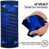 image:imageKastKing Sol Armis Neck Gaiter  UPF 50 Face Mask  UV Sun Protection Mask for Men amp Women Fishing HikingG Blue Patriot Size 19x95