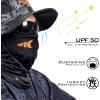 image:imageKastKing Sol Armis Neck Gaiter  UPF 50 Face Mask  UV Sun Protection Mask for Men amp Women Fishing HikingH Black Size 19x95