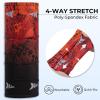 image:imageKastKing Sol Armis Neck Gaiter  UPF 50 Face Mask  UV Sun Protection Mask for Men amp Women Fishing HikingN Blaze Faded Size 19x95