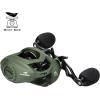 image:imageKastKing Spartacus II Baitcasting Fishing Reel 6oz Ultralight Baitcaster Reel Super Smooth with 176 LB Carbon Fiber Drag 721 Gear Ratio 39mm Palm Perfect Lower Profile DesignARightStryker Green721