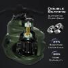 image:imageKastKing Spartacus II Baitcasting Fishing Reel 6oz Ultralight Baitcaster Reel Super Smooth with 176 LB Carbon Fiber Drag 721 Gear Ratio 39mm Palm Perfect Lower Profile DesignARightStryker Green721