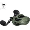 image:imageKastKing Spartacus II Baitcasting Fishing Reel 6oz Ultralight Baitcaster Reel Super Smooth with 176 LB Carbon Fiber Drag 721 Gear Ratio 39mm Palm Perfect Lower Profile DesignALeftStryker Green721