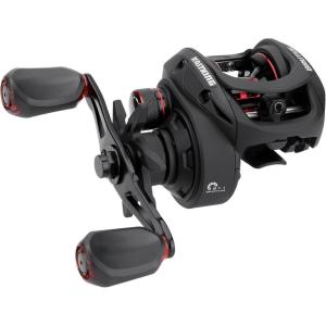 image:imageKastKing Brutus Baitcasting Fishing Reel Graphite Frame 721 Gear Ratio 51 Shielded StainlessSteel Ball Bearings10 Button Magnetic Braking System 176LB Carbon Fiber Drag Aluminum HandleRight Handed721