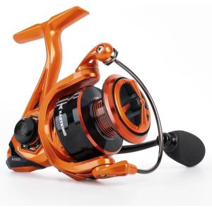 image:imageKastKing Lethal Blaze Spinning Fishing Reel 176LBs Max Drag 521 Gear Ratio UltraSmooth Freshwater amp Inshore Spinning Reel CNC Aluminum Spool Ideal for Bass amp Trout Fishing5000