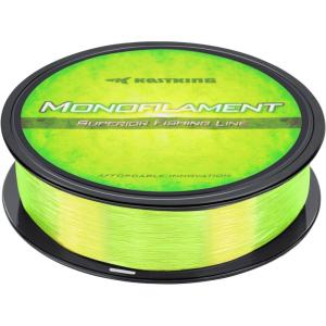 image:imageKastKing Worlds Premium Monofilament Fishing Line  Paralleled Roll Track  Strong and Abrasion Resistant Mono Line  Superior Nylon Material Fishing Line  2015 ICAST Award Winning ManufacturerBSunrise Yellow