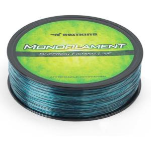 image:imageKastKing Worlds Premium Monofilament Fishing Line  Paralleled Roll Track  Strong and Abrasion Resistant Mono Line  Superior Nylon Material Fishing Line  2015 ICAST Award Winning ManufacturerABlue Camo