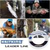 image:imageKastKing DuraBlend Monofilament Leader Line  Premium Saltwater Mono Leader Materials  Big Game Spool Size 120Yds110MClear