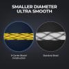 image:imageKastKing Hammer Alpha 9 UHMWPE Braided Fishing Line  Made in The USA Strong and Smooth Round 9Carrier Colorfast Braided Fishing Line Perfect for Most Fishing Reel and Finesse ApplicationsYELLOW