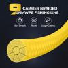 image:imageKastKing Hammer Alpha 9 UHMWPE Braided Fishing Line  Made in The USA Strong and Smooth Round 9Carrier Colorfast Braided Fishing Line Perfect for Most Fishing Reel and Finesse ApplicationsYELLOW