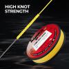 image:imageKastKing Hammer Alpha 9 UHMWPE Braided Fishing Line  Made in The USA Strong and Smooth Round 9Carrier Colorfast Braided Fishing Line Perfect for Most Fishing Reel and Finesse ApplicationsYELLOW