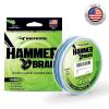 image:imageKastKing Hammer Braid Fishing Line  Abrasion Resistant Braided Line Made in The USA Thin Diameter Superline Line Endorsed by Bill Dance Tighter Diamond Braid Zero Stretch More Color FastD Blue Camo