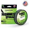 image:imageKastKing Hammer Braid Fishing Line  Abrasion Resistant Braided Line Made in The USA Thin Diameter Superline Line Endorsed by Bill Dance Tighter Diamond Braid Zero Stretch More Color FastC Moss Green