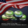 image:imageKastKing Hammer Braid Fishing Line  Abrasion Resistant Braided Line Made in The USA Thin Diameter Superline Line Endorsed by Bill Dance Tighter Diamond Braid Zero Stretch More Color FastC Moss Green