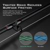 image:imageKastKing Hammer Braid Fishing Line  Abrasion Resistant Braided Line Made in The USA Thin Diameter Superline Line Endorsed by Bill Dance Tighter Diamond Braid Zero Stretch More Color FastF Slate Grey