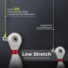 image:imageKastKing TriPolymer Crappie Advanced Monofilament Fishing Line Higher Strength Super Smooth Low Light Refraction TriExtrusion Advanced Mono Fishing line Highly Abrasion ResistantSUNRISE YELLOW