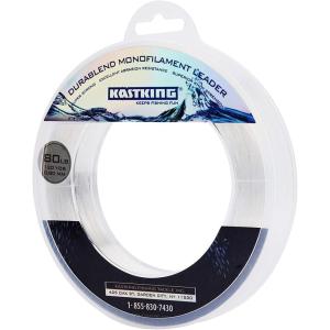 image:imageKastKing DuraBlend Monofilament Leader Line  Premium Saltwater Mono Leader Materials  Big Game Spool Size 120Yds110MClear