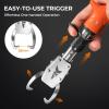 image:imageKastKing Paradox 11 Stainless Steel Lip Grip with Integrated Scale CorrosionResistant NonSlip Handle Swivel Jaws 32lbs Scale Design Durable Fishing Tool for Safe Easy Catch amp ReleaseB 11 Pistol Lip Grip