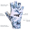 image:imageKastKing La Sal Fishing Gloves UPF50 Sun Gloves UV Protection Fingerless Gloves Men Women for Outdoor Kayaking Rowing Paddling Canoeing HuntingA Boulder Camo Ice