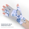 image:imageKastKing La Sal Fishing Gloves UPF50 Sun Gloves UV Protection Fingerless Gloves Men Women for Outdoor Kayaking Rowing Paddling Canoeing HuntingA Boulder Camo Ice