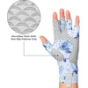 image:imageKastKing La Sal Fishing Gloves UPF50 Sun Gloves UV Protection Fingerless Gloves Men Women for Outdoor Kayaking Rowing Paddling Canoeing HuntingD Boulder Camo Bay