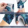 image:imageKastKing La Sal Fishing Gloves UPF50 Sun Gloves UV Protection Fingerless Gloves Men Women for Outdoor Kayaking Rowing Paddling Canoeing HuntingF Boulder Camo Aquarius