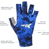 image:imageKastKing La Sal Fishing Gloves UPF50 Sun Gloves UV Protection Fingerless Gloves Men Women for Outdoor Kayaking Rowing Paddling Canoeing HuntingG Boulder Camo Juno