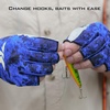 image:imageKastKing La Sal Fishing Gloves UPF50 Sun Gloves UV Protection Fingerless Gloves Men Women for Outdoor Kayaking Rowing Paddling Canoeing HuntingG Boulder Camo Juno