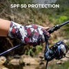 image:imageKastKing La Sal Fishing Gloves UPF50 Sun Gloves UV Protection Fingerless Gloves Men Women for Outdoor Kayaking Rowing Paddling Canoeing HuntingI Boulder Camo Patriot Fade