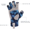 image:imageKastKing La Sal Fishing Gloves UPF50 Sun Gloves UV Protection Fingerless Gloves Men Women for Outdoor Kayaking Rowing Paddling Canoeing HuntingJ Boulder Camo Posidon