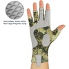 image:imageKastKing La Sal Fishing Gloves UPF50 Sun Gloves UV Protection Fingerless Gloves Men Women for Outdoor Kayaking Rowing Paddling Canoeing HuntingL Boulder Camo Tan