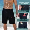 image:imageKastKing Rekon Mens Fishing Cargo Shorts Quick Dry Casual Hiking Shorts for Men Travel Golf Camping TacticalBlack Regular Fit