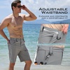 image:imageKastKing Rekon Mens Fishing Cargo Shorts Quick Dry Casual Hiking Shorts for Men Travel Golf Camping TacticalGray Regular Fit