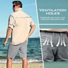 image:imageKastKing Rekon Mens Fishing Cargo Shorts Quick Dry Casual Hiking Shorts for Men Travel Golf Camping TacticalGray Regular Fit