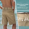 image:imageKastKing Rekon Mens Fishing Cargo Shorts Quick Dry Casual Hiking Shorts for Men Travel Golf Camping TacticalKhaki Regular Fit