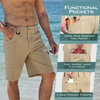 image:imageKastKing Rekon Mens Fishing Cargo Shorts Quick Dry Casual Hiking Shorts for Men Travel Golf Camping TacticalKhaki Regular Fit