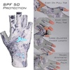 image:imageKastKing Sol Armis Sun Gloves UPF50 Fishing Gloves UV Protection Sun Protection for Outdoor Kayaking RowingA Silver Mist Prym1