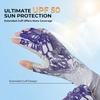 image:imageKastKing Sol Armis Sun Gloves UPF50 Fishing Gloves UV Protection Sun Protection for Outdoor Kayaking RowingI Purple Fizz Prym1