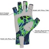 image:imageKastKing Sol Armis Sun Gloves UPF50 Fishing Gloves UV Protection Sun Protection for Outdoor Kayaking RowingL Blue Tang Prym1