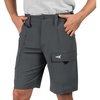 image:imageKastKing Rekon Mens Fishing Cargo Shorts Quick Dry Casual Hiking Shorts for Men Travel Golf Camping TacticalDark Gray