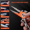 image:imageKastKing AlumaStream Finesse Fishing Tool Combo 75 Aluminum Saltwater Fishing Pliers Crossover Pliers Wacky amp Neko Rig Plier with ORing Storage Fishing Tool Combo Fishing Gifts for MenA75 Aluminum Plier