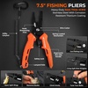image:imageKastKing FieldLite Fishing Tool Set Camping Gear Set MultiFunction Outdoor Kit 5Mode LED Headlamp 75 Fishing Pliers 7 RazorSharp Knife 7 Filet Knife 5in1 Tactical BraceletA Fishing Tool Kit