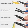 image:imageKastKing Intimidator Fishing Pliers Corrosion Resistant Polymer Coated Fishing Tools Tungsten Carbide Cutters Saltwater Resistant Fishing GearA5 Split Ring Nose