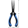 image:imageKastKing Intimidator Fishing Pliers Corrosion Resistant Polymer Coated Fishing Tools Tungsten Carbide Cutters Saltwater Resistant Fishing GearD7 Straight Nose