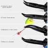 image:imageKastKing Intimidator Fishing Pliers Corrosion Resistant Polymer Coated Fishing Tools Tungsten Carbide Cutters Saltwater Resistant Fishing GearE7 Bent Nose