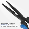 image:imageKastKing Intimidator Fishing Pliers Corrosion Resistant Polymer Coated Fishing Tools Tungsten Carbide Cutters Saltwater Resistant Fishing GearF9 Straight Nose