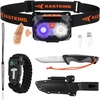 image:imageKastKing FieldLite Fishing Tool Set Camping Gear Set MultiFunction Outdoor Kit 5Mode LED Headlamp 75 Fishing Pliers 7 RazorSharp Knife 7 Filet Knife 5in1 Tactical BraceletB Camping Tool Kit
