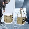 image:imageKastKing Karryall Fishing Bucket Organizer for 5 Gallon Bucket Ice Fishing Tackle Bag with Adjustable Buckle Rod amp Plier Holder and MultiPockets for Fishing Gear amp Accessories StorageKhakiKhaki